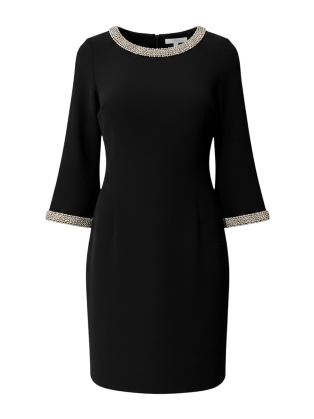 NWT Alice + Olivia Mailynn Rhinestone Embellished Bell Sleeve Dress Size 6 - Picture 6 of 10